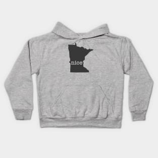 Minnesota Nice Kids Hoodie